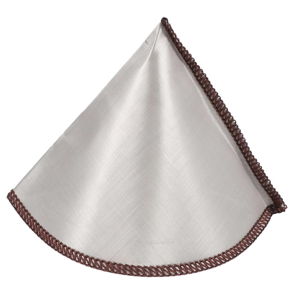 Dovhmoh Reusable Coffee Filter Mesh Paperless Coffee Filter Stainless Steel Cone Filter 3-4 Cup Coffee Drip Filter