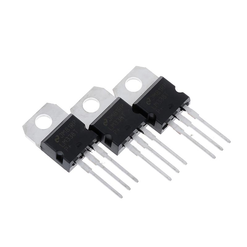 10Pcs Lm338T Lm338 Voltage Regulator 1.2V To 32V 5A To-220