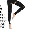 20-30mmHg  4XL 5XL Large Men 1Pair High Thigh Compression Socks  For Varicose Vein Swelling  Women Stockings  Open Toe Black