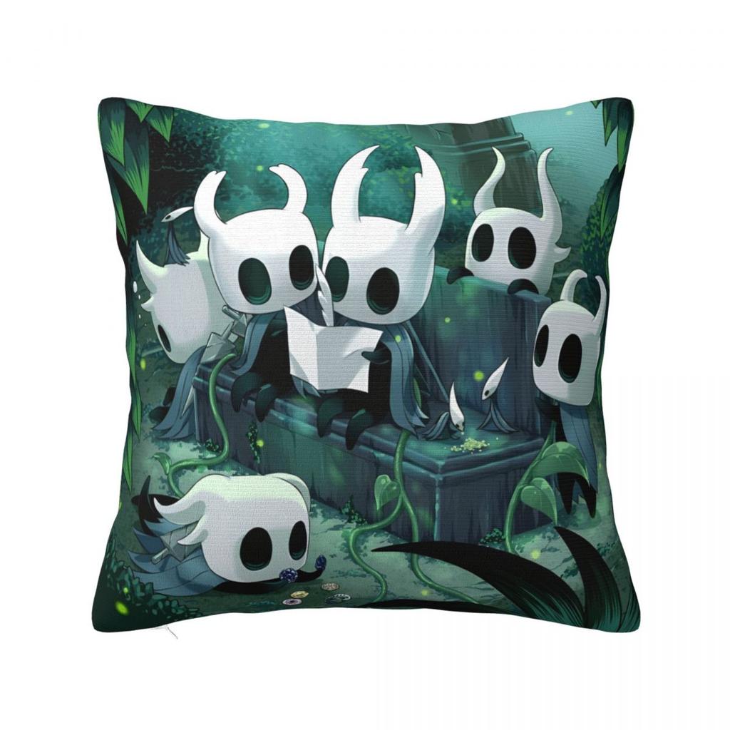 Hollow Knight Смешные Игры Наволочки Мерч Печатная Наволочка Подушки Домашний Декор Молния Разный Размер