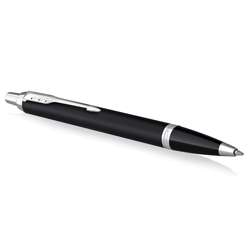 PARKER IM Matte Black CT Ballpoint Pen, Medium Nib, Oil-Based, Gift Boxed, Officially Imported, Product Number 2143442Z