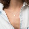 Улица. Delan Fashion Европейский и Американский Круглый Кулон Нержавеющая Сталь Ключица Цепочка Ожерелье