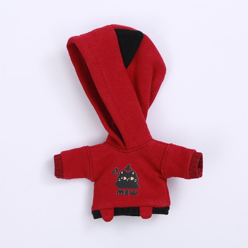 OB11 Clothes Cat Sweatshirt Hoodie Casual Jacket for Obitsu11, Molly, GSC Body, DDF, YMY, 1/12bjd Doll Accessories Toy Coat
