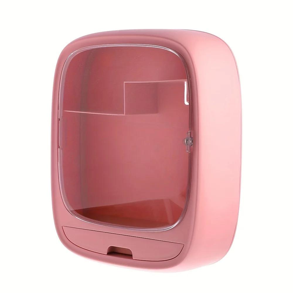 Wall-mounted Makeup Organizer Waterproof Storage Box High Quality Cosmetic Display Cases Bathroom