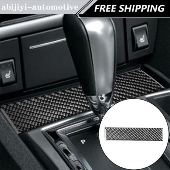 For Chrysler 300 300C Carbon Fiber Interior Shift Console Accent Cover Trim