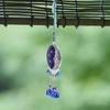 Evil Eye Moon Star Decor Zinc Alloy Evil Eye Wind Bell Hanging Ornament for Home Car
