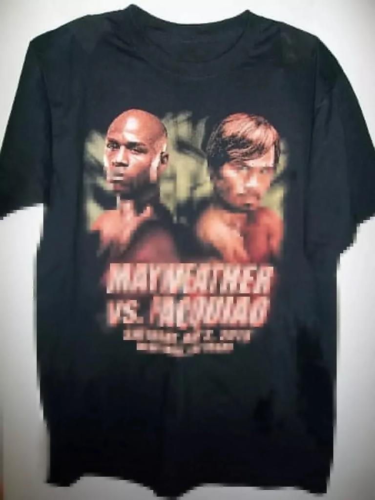 Hot Mayweather Vs Pacquiao Boxing Black Size S4xl Tshirt Unisex Pp423