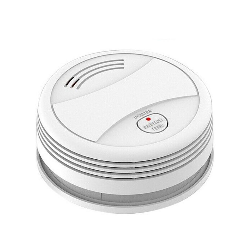 Tuya Wifi Independent Photoelectric Sensor Smoke Detector Fire Protecting Sound Light Fire Alarm with Cellphone APP
