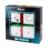 Набор скоростных кубиков, 4 шт., Moyu MofangJiaoshi 2x2, 3x3, 4x4, 5x5 Meilong Magic Cube, пирамида, перекос Megaminx SQ1, упаковка, развивающие игрушки