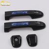 IZOA Car Door Handle Trim: Decorative Armrest & Front Door Bright Strip for 18 Models