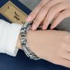 Bracelet Men's Retro Style Domineering Full of Clouds Longxiang Bracelet Retro Couple