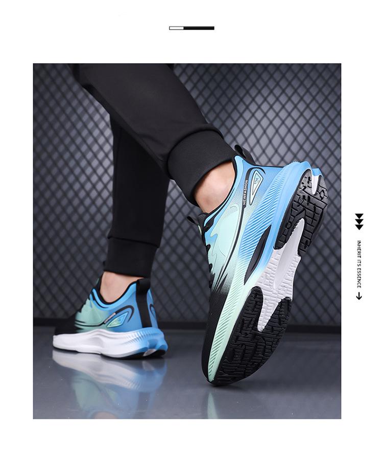 Мужские популярные осенние кроссовки для бега - Модные, Повседневные, Мягкая подошва, Спортивная обувь с амортизацией