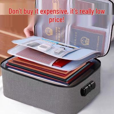 Многофункциональная сумка для документов и хранения из ткани Оксфорд для мужчин и женщин