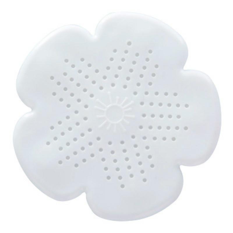 TPR Silicone Flower Shape Sink Plug Sewer Drainage Hair Clogging Bathroom Kitchen Sink Filter Floor