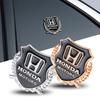 DNFC9 2pcs 3D Car Body Emblem Metal Stickers Trunk Window Decal For Honda Mugen Jazz Fit CRV Civic Type R Accord Odyssey Accessories