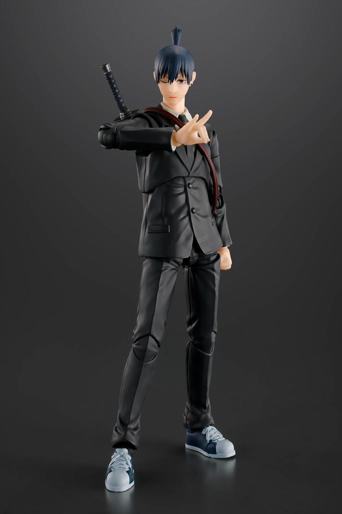 TAMASHII NATIONS Человек-бензопила Аки Хаякава 155 мм ПВХ АБС окрашенная подвижная фигурка S.H.Figuarts Прибл.. &