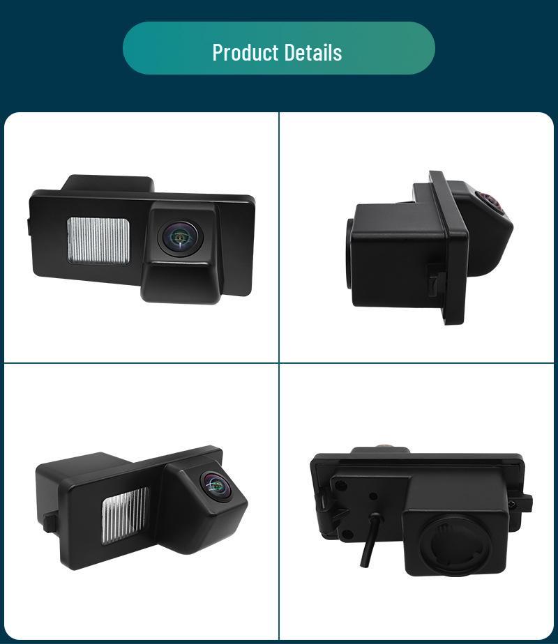 SsangYong Korando AHD1080P Night Vision Car License Plate Rear Camera