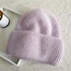 Winter Hat Korean Rabbit Hair Pullover Hat Women Fashion Knitted Hat All Match Warm Knitted Hats