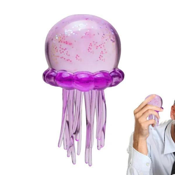 Jellyfish Jelly Squish Stress Toy Fidget Sensory Squeeze Toy Squishy Toy