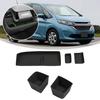 New For 24 Honda Freed Silicone Anti-slip Mat 3pcs Instrument Panel Storage Tray +2pcs Cup Holder Car Interior Storage Part