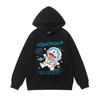 Cute Children's Hooded Sweatshirt 2025 New Style Doraemon Printed Clothes Boys and Girls Pullover Tops Cartoon Hoodie Sports Top