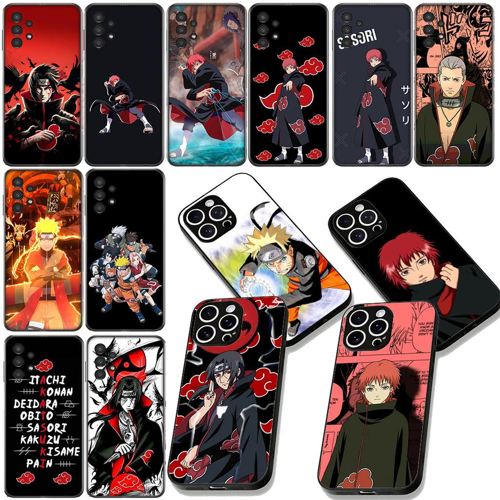 Чехол для телефона Sasori Uchiha Narutos Itachi Akatsuki для Apple iPhone 12 13 Mini XS 11 Pro Max 7 8 Plus + XR 8+ X SE 2020 SE3
