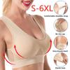 Seamless Bra For Women Push Up Bra Invisible Bralette Breathable Bras Without Bones Wireless With Pads Underwear Plus Size Top