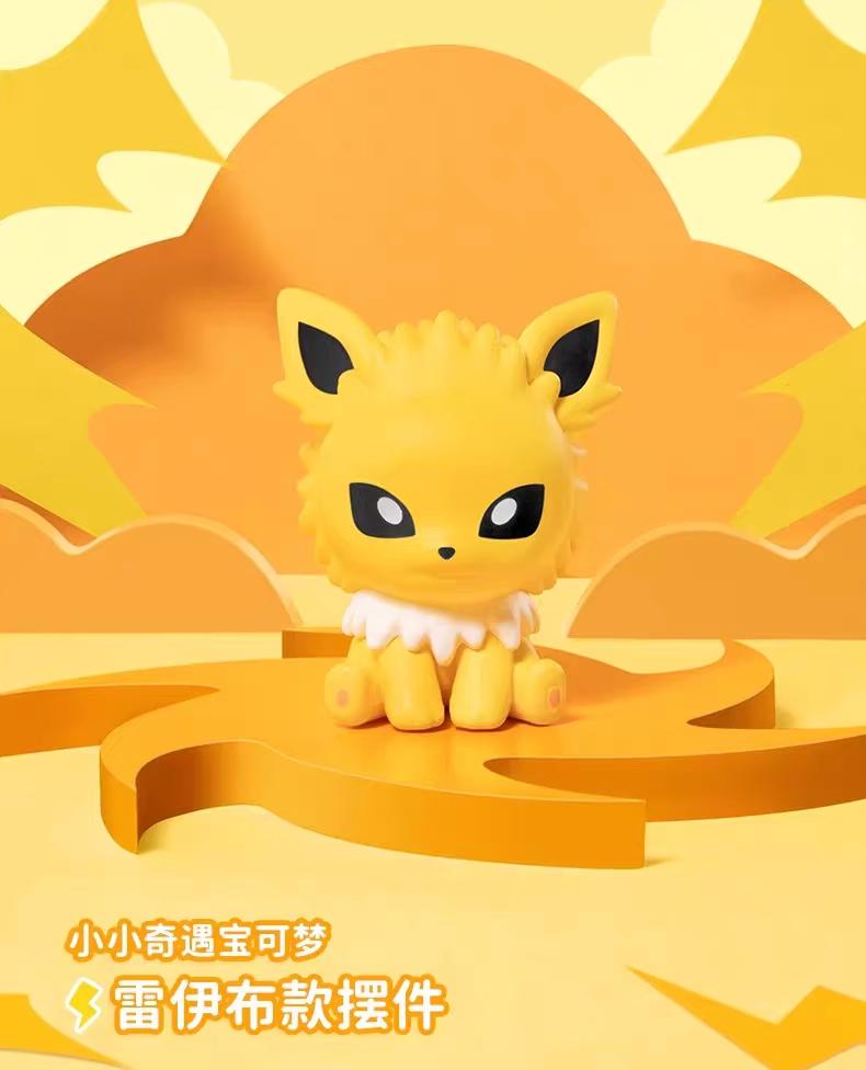 Новая Оригинальная Мини-фигурка-украшение Pokmon Иви Маленькое Приключение Анимация Периферия Подарок