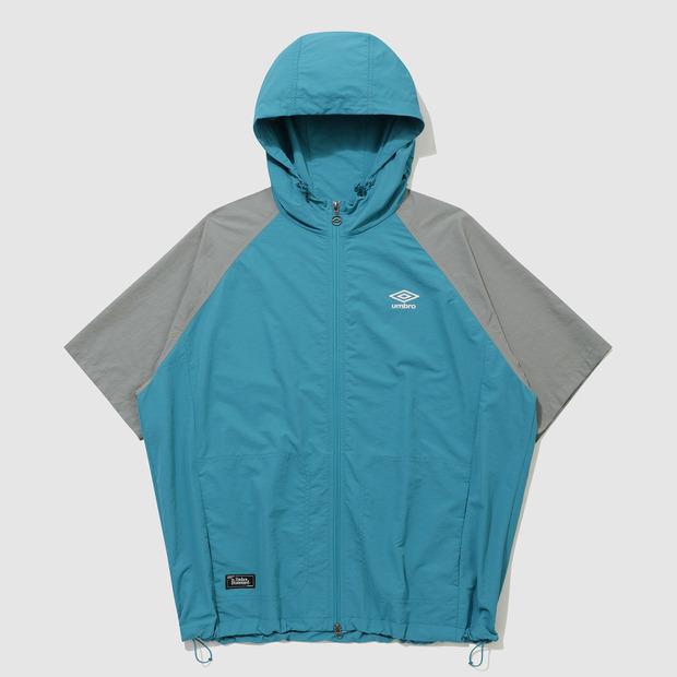 Umbro Sunshower Зеленая куртка с капюшоном с коротким рукавом (Uq321Cjk71) (Тип B)