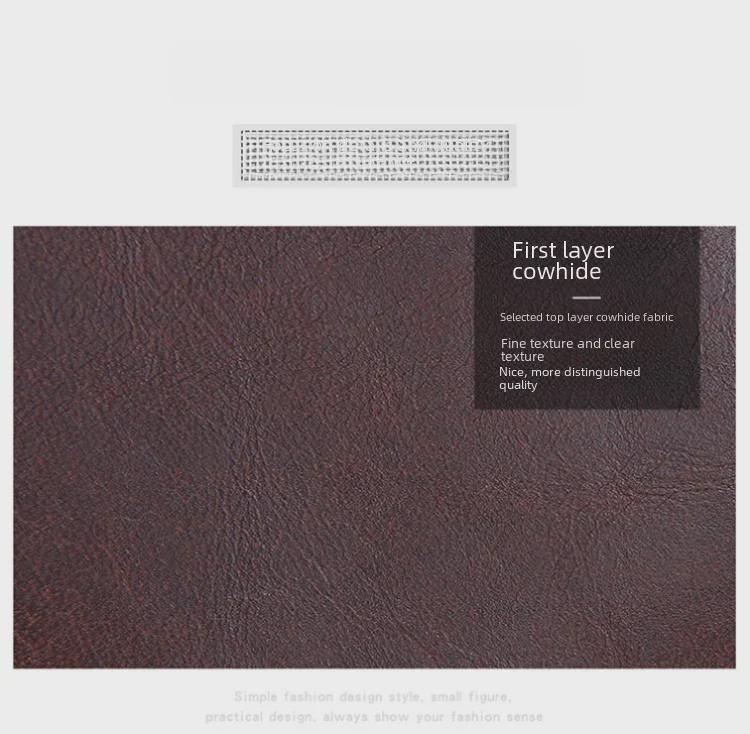 Men’s Retro Genuine Leather Wallet & Money Clip