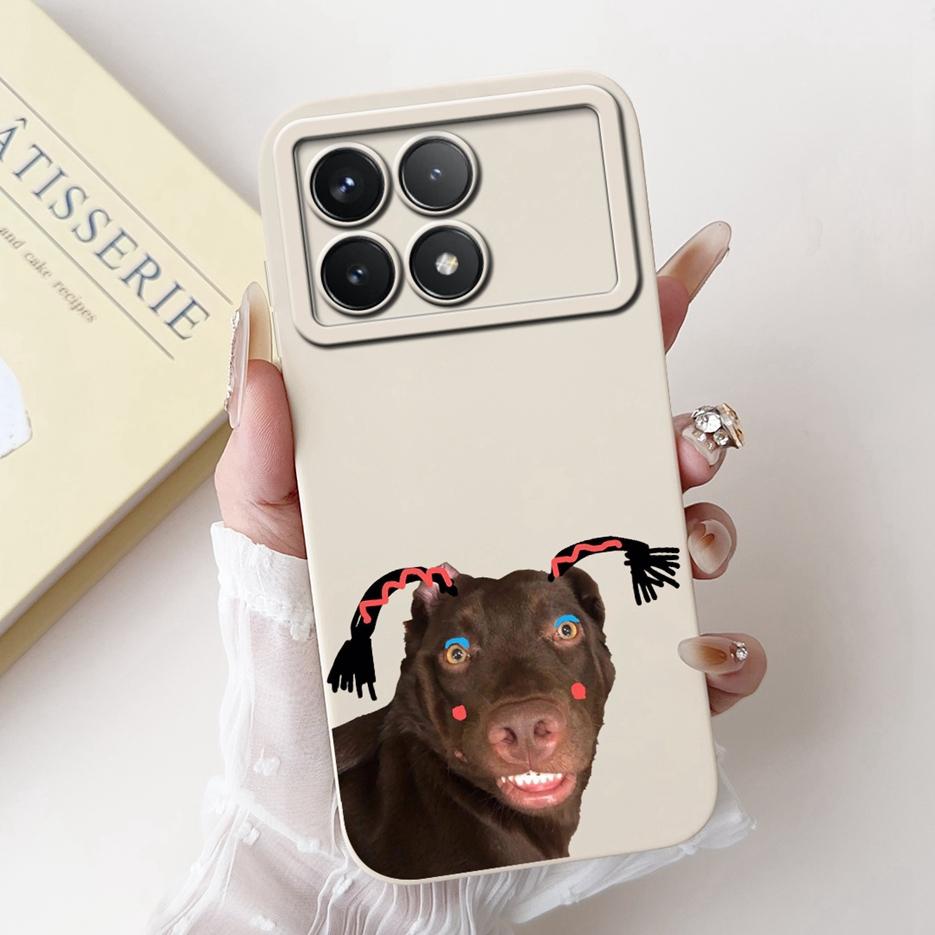 For Xiaomi Poco X6 Pro 5G Case Cute Panda Cartoon Cover Soft Silicone Phone Case For Xiaomi Poco X6 Neo PocoX6 Pro Fundas Bumper