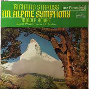 LP Record RICHARD STRAUSS, RUDOLF KEMPE, ROYA - An Alpine Symphony SB6696 RCA Victor Red 1967 UK Classical Used