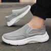 Putian 2025 New Mesh Breathable Hollow Deodorant Mesh Shoes Men's Soft-soled Casual One-pedal Sports Trendy Shoes 48