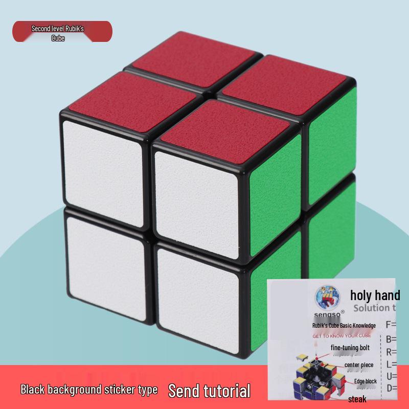 Кубик Рубика 2x2 Shengshou: Простая головоломка для начинающих, идеальный развивающий подарок для детей