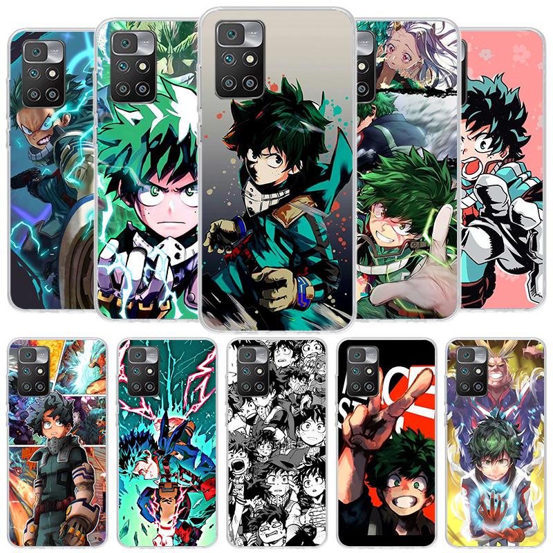 Чехол для телефона My Hero Izuku Deku для Xiaomi Poco F7 Ultra X7 X6 X5 Pro M7 Redmi 15C 15 13C 13 12C 12 10C 10 9A 9C 9T 9
