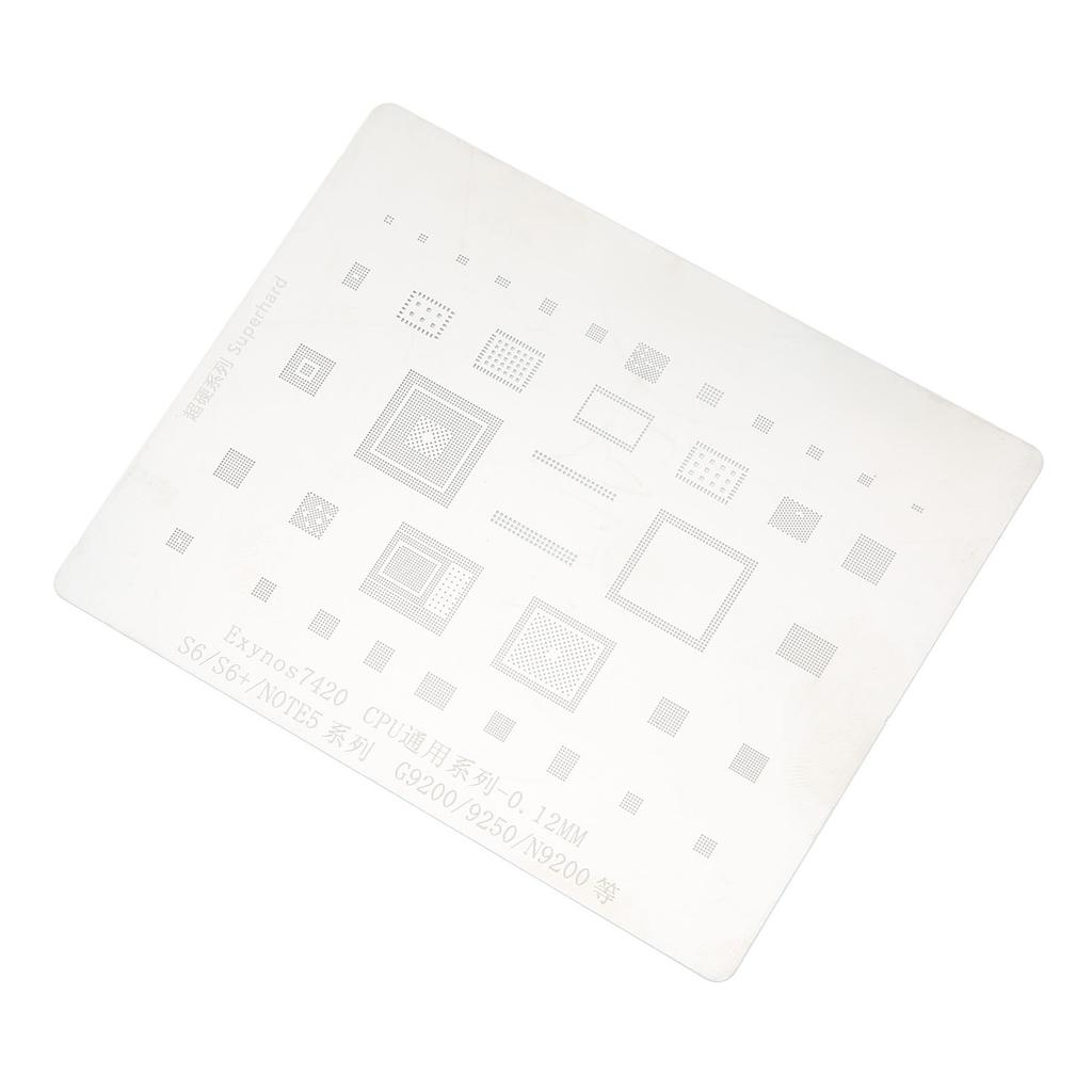 Трафарет для реболлинга процессора, шаблон для реболлинга из нержавеющей стали для ремонта мобильных телефонов