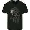 Reggae Music Skull Rastafarian Mens VNeck Cotton T-shirt