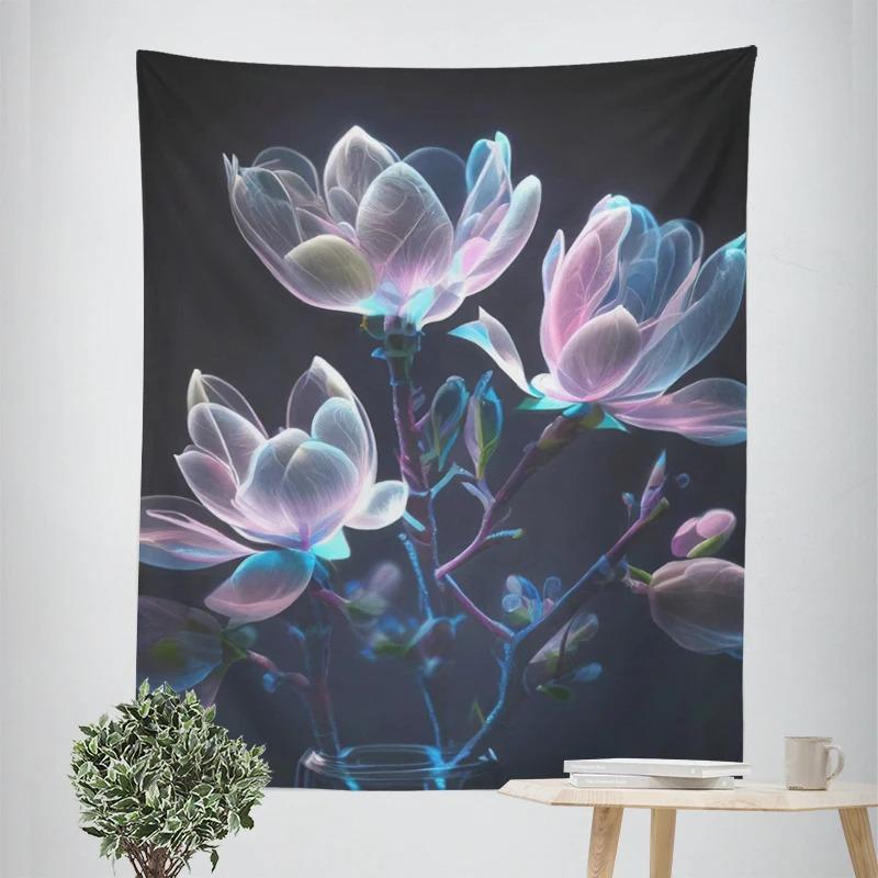 Гобелен для офиса, гостиной, анимационной сцены, красочная подвесная ткань, украшение для дома, стены, гобелен