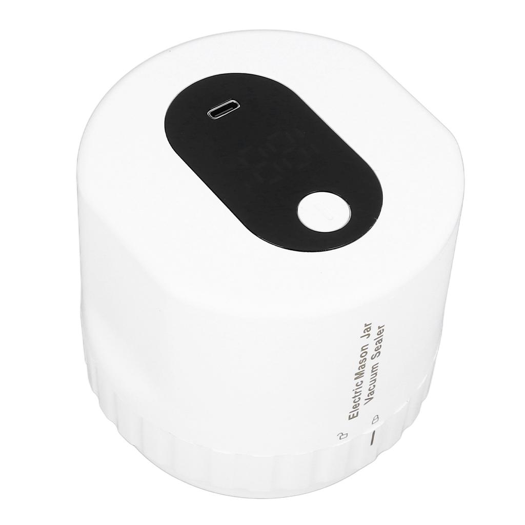 Electric Jar Vacuum Sealer Kit Automatic USB Rechargeable Canning Jars Vacuum Sealing Machine with