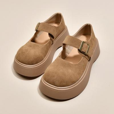 Модный дизайнер Платформа Женская обувь Замшевые Уютные Лоферы Обувь 2025 Новые Повседневные Кроссовки Модные Сандалии с Пряжкой Летние Сандалии для Ходьбы