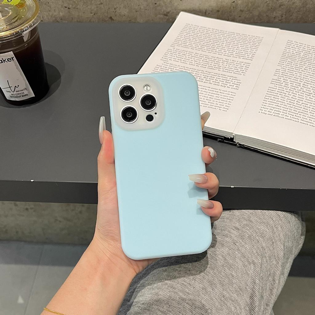Желейный жидкий силикон подходит для чехла для мобильного телефона iPhone17 со встроенной кнопкой, защитного чехла Apple 15 со всеми гранями и мелкими отверстиями 14.
