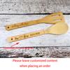 Personalized Wooden Spoon Spatula Housewarming Gift Kitchen Utensils Christmas Birthday Wedding Bridal Shower Baking Supplies