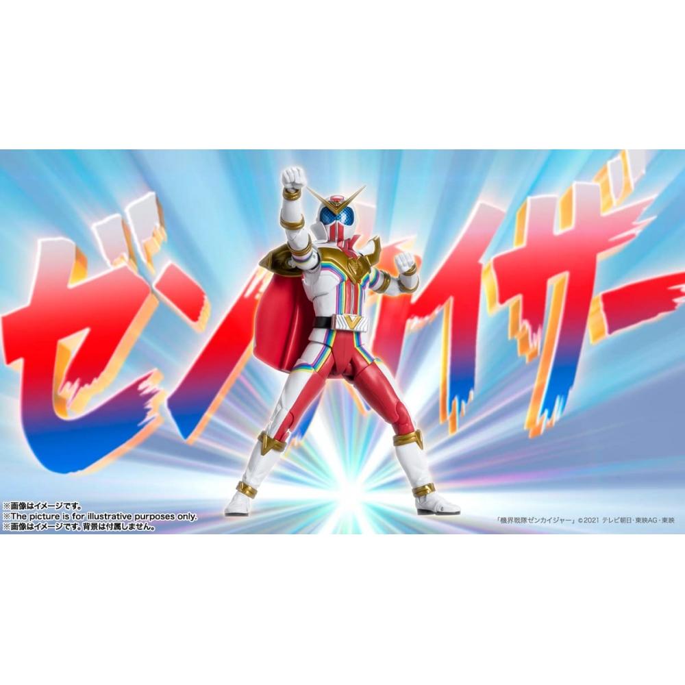 SHFiguarts Kikai Sentai Zenkaiger Zenkaiser примерно 145 мм ПВХ АБС окрашенная подвижная фигурка