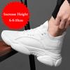 Spring New Elevator Men's Shoes 6/8/10cm Hight-top Elevator Shoes Teenager Sports Trendy Shoes Men's Sneakers Casual Shoes