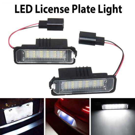 1/2 шт светодиодный светильник номерного знака автомобиля для гольфа 4/5/6 Polo Phaeton