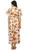 Bimba Delivery Maternity Gown Caftan Maxi| Front & Back Button Kaftan Dress