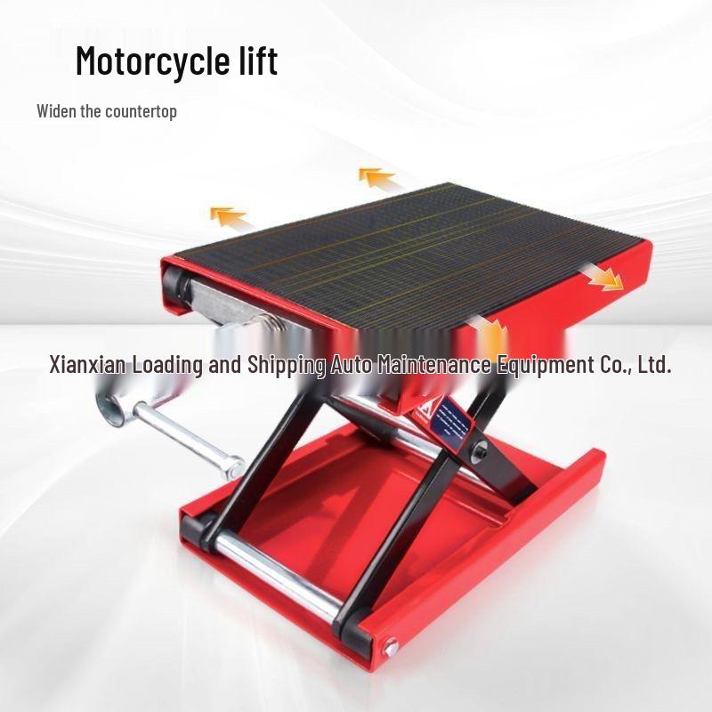 Электрический подъемник для мотоцикла и ремонтная платформа
