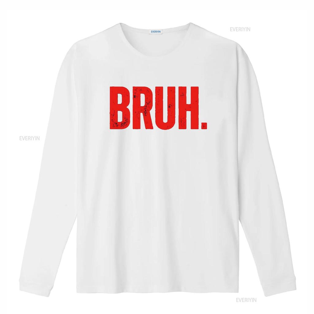 bruh shirt boys funny T for Brothers Shirtns Men vintage Washed designer clothes fashion Top For Everyday Wear Unisex
