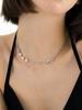 Pearly More Swarovski Point Daily Chain Necklace