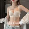 Traceless lift underwear women's summer thin small breasts gather and show large breasts, anti-sagging soft support bra explosion